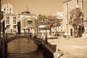 Venedig in Sepia